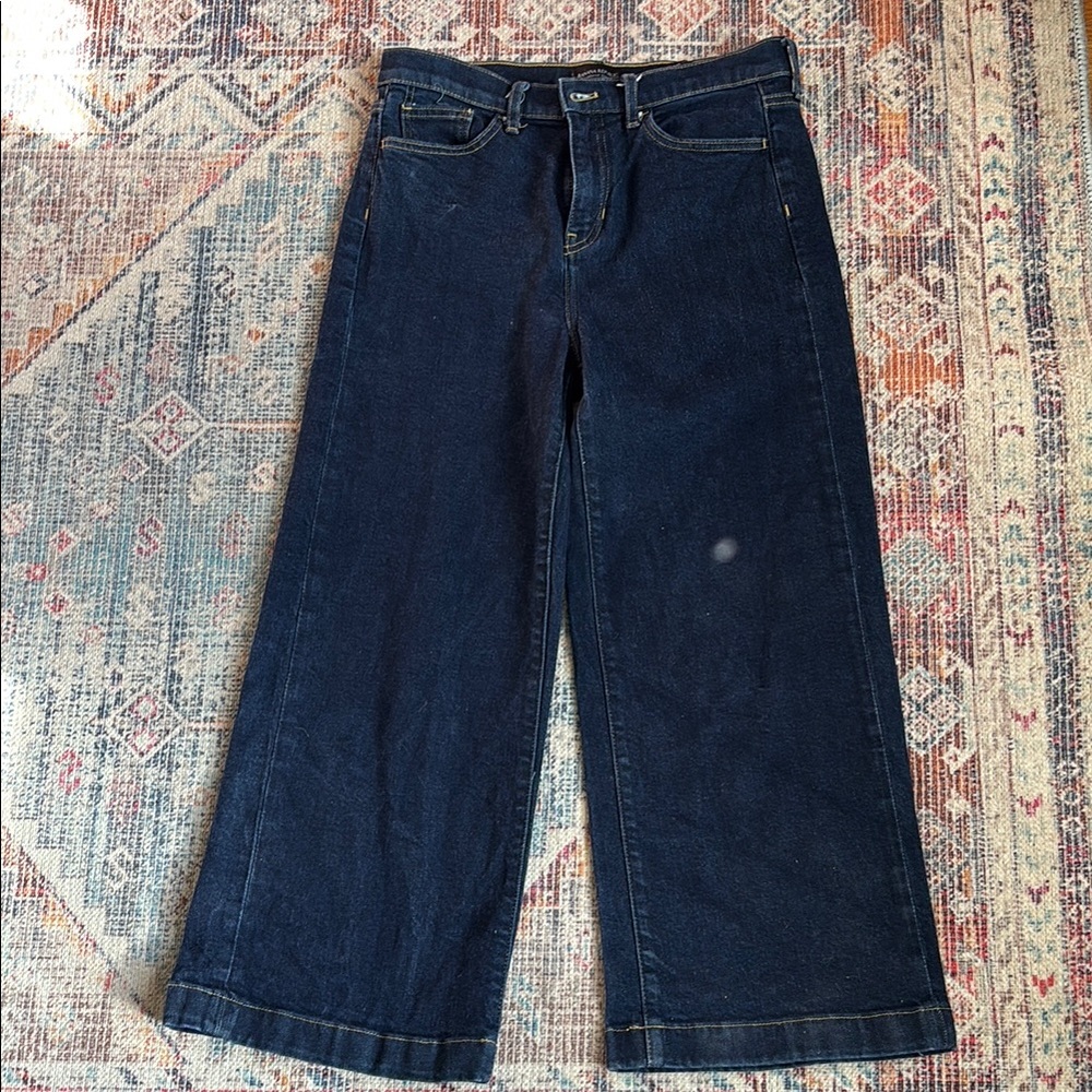 Wide-Leg High-Rise Banana Republic Denim